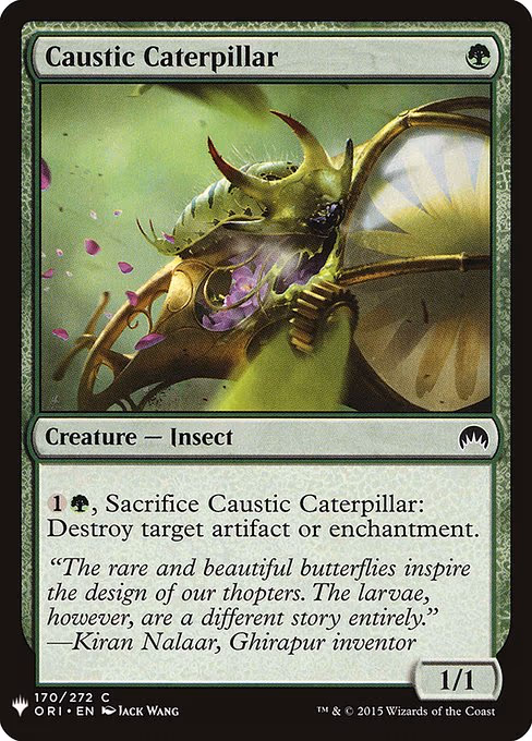 Caustic Caterpillar