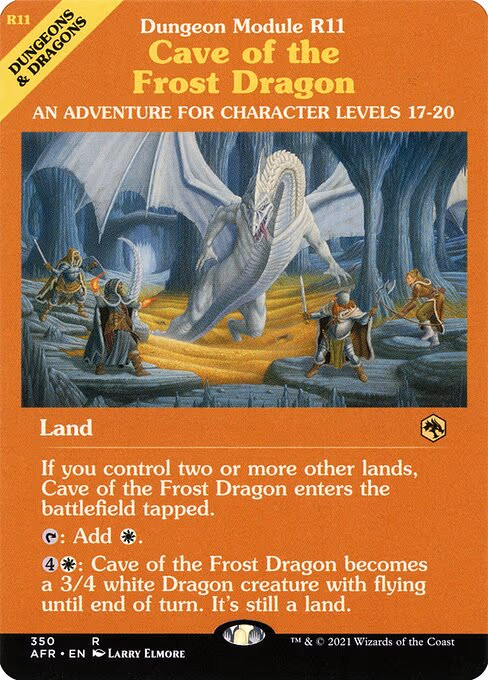 Cave of the Frost Dragon (Dungeon Module) - R (350)