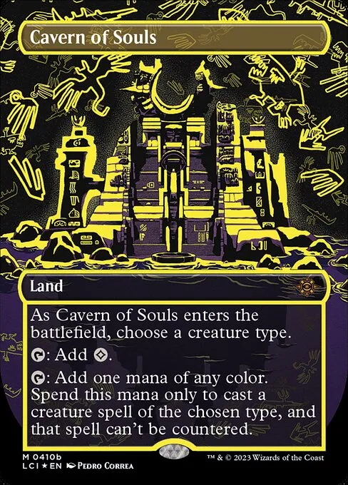 Cavern of Souls (Neon Yellow)