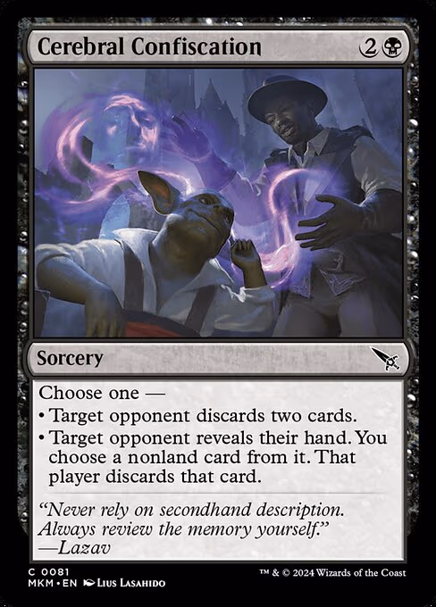 Cerebral Confiscation