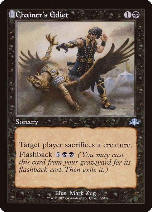Chainer's Edict (Retro Frame)