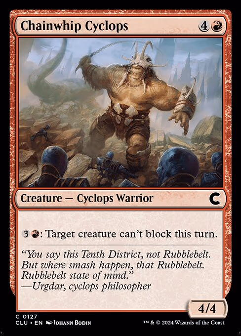 Chainwhip Cyclops - C (127)