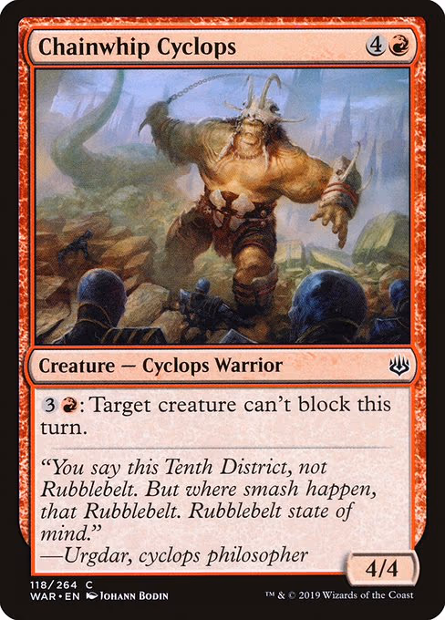 Chainwhip Cyclops - C (118)