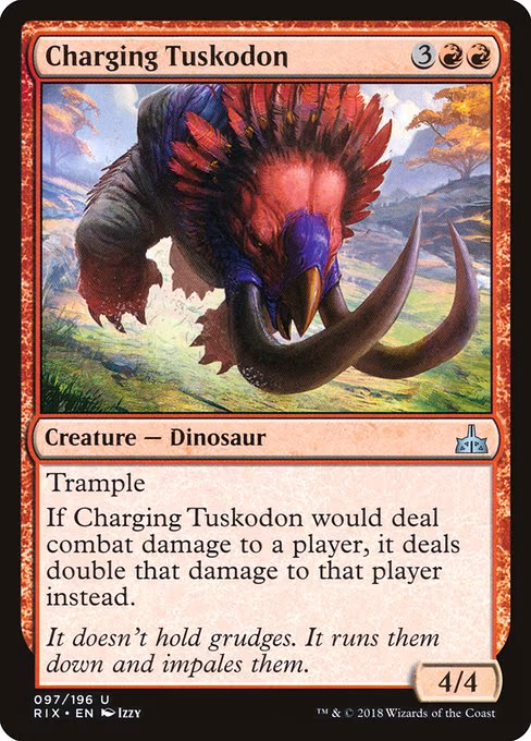 Charging Tuskodon