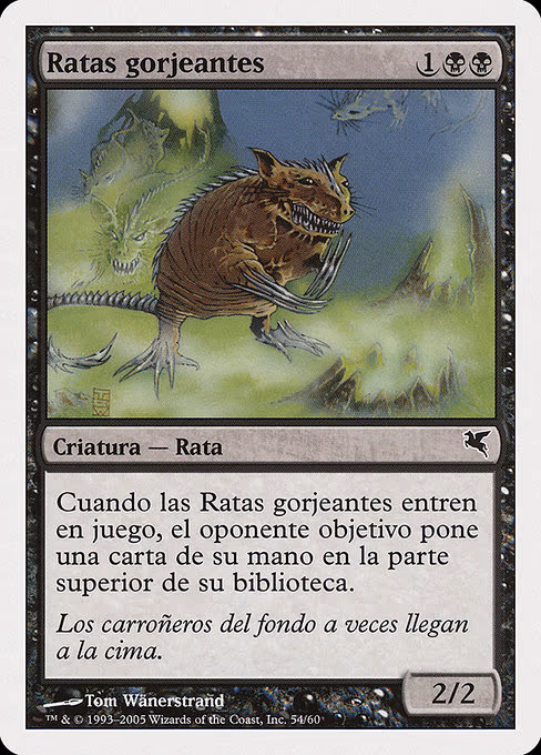 Chittering Rats (Spanish) - "Ratas gorjeantes"