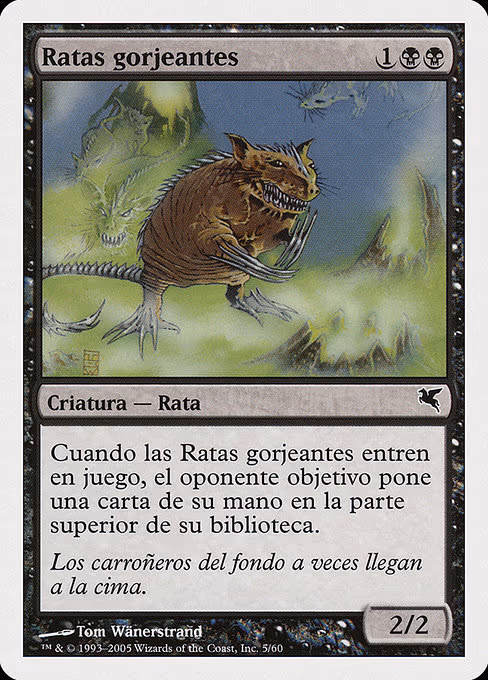 Chittering Rats (Spanish) - "Ratas gorjeantes"