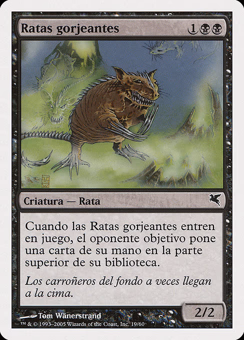 Chittering Rats (Spanish) - "Ratas gorjeantes"