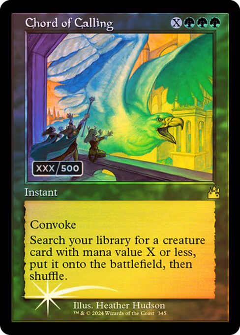 Chord of Calling (Retro Frame) (Serial Numbered)