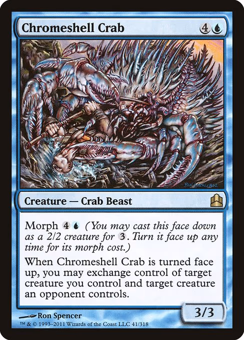 Chromeshell Crab