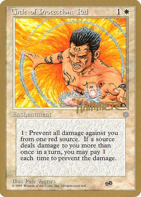 Circle of Protection: Red - 1996 Shawn "Hammer" Regnier