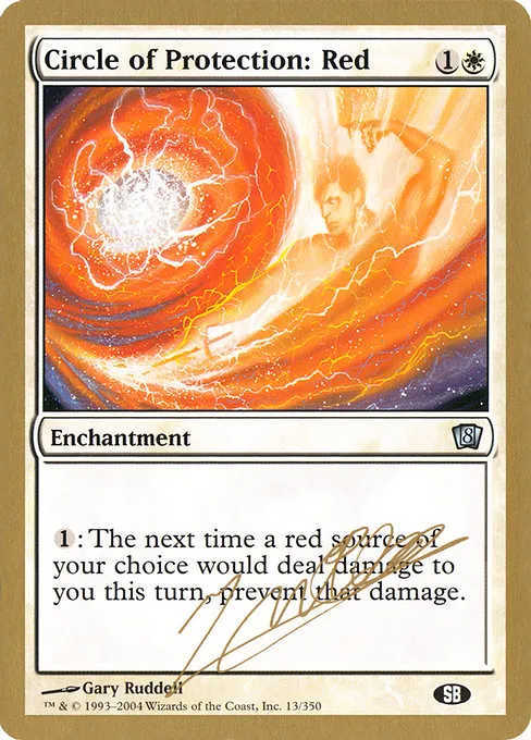 Circle of Protection: Red - 2004 Julien Nuijten (8ED)