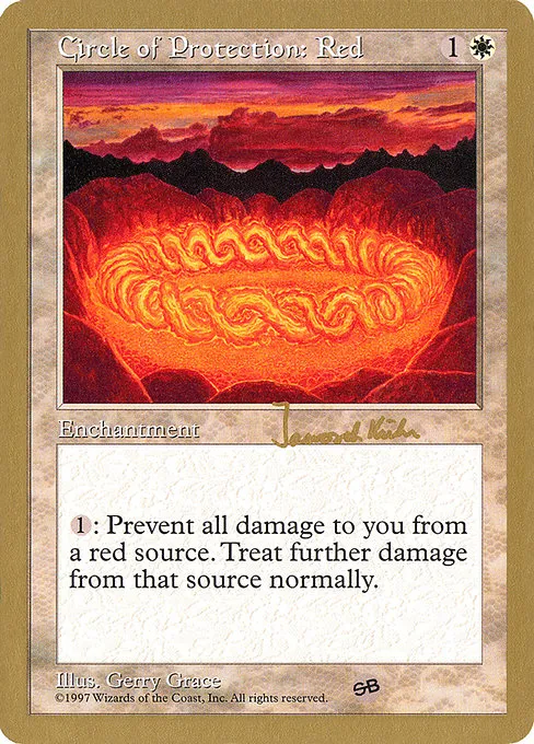Circle of Protection: Red - 1997 Janosch Kuhn (5ED)