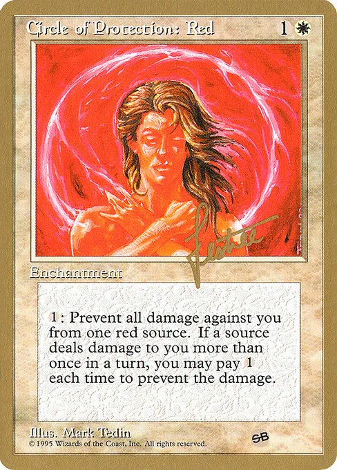 Circle of Protection: Red - 1996 Bertrand Lestree (4ED)