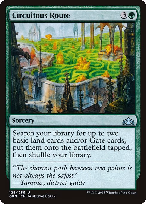Circuitous Route