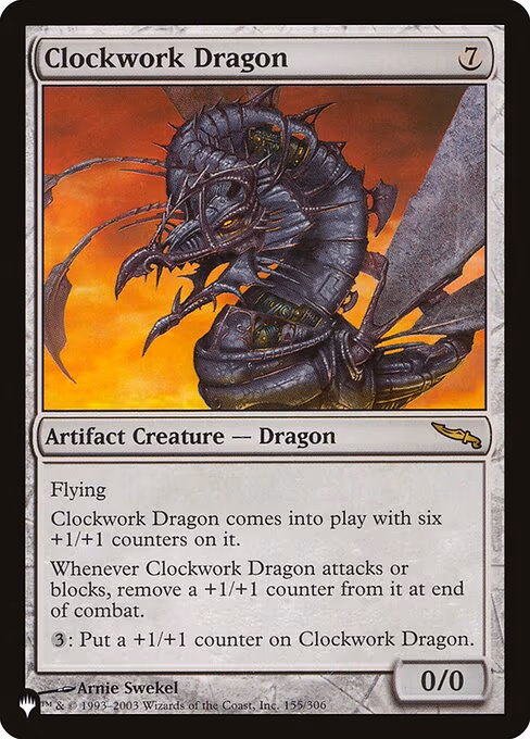 Clockwork Dragon - R (155/306)