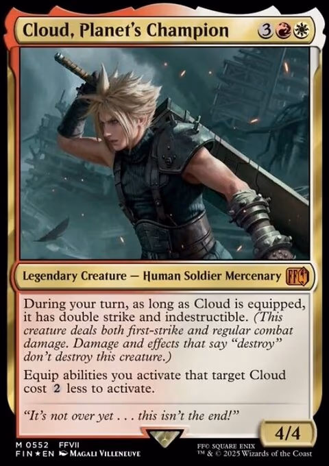 Cloud, Planet's Champion
