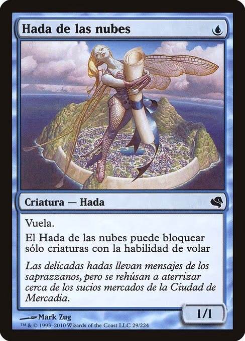 Cloud Sprite (Spanish) - "Hada de las nubes"