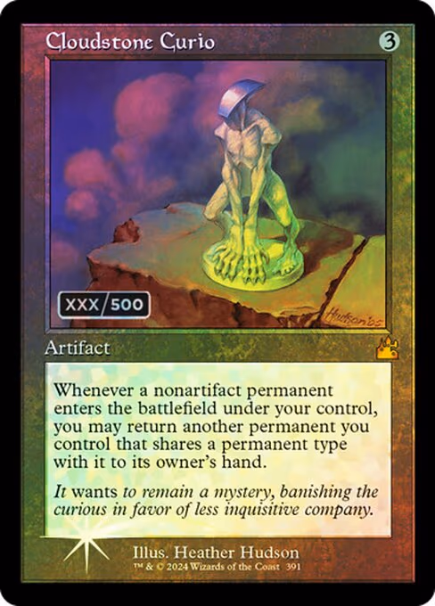 Cloudstone Curio (Retro Frame) (Serial Numbered)