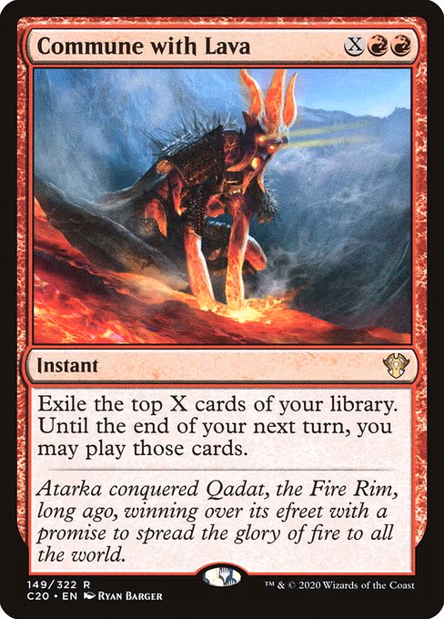 Commune with Lava