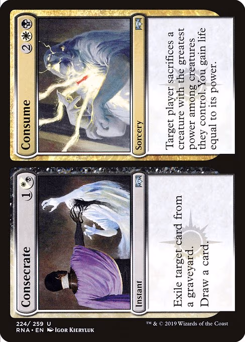 Consecrate // Consume