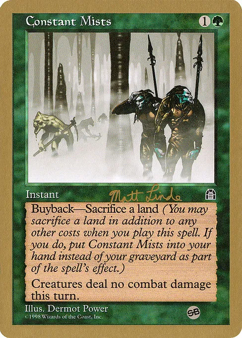 Constant Mists - 1999 Matt Linde