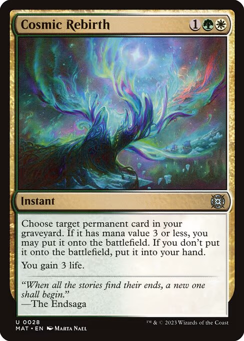 Cosmic Rebirth