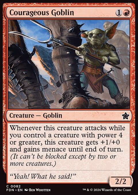 Courageous Goblin - C (82)