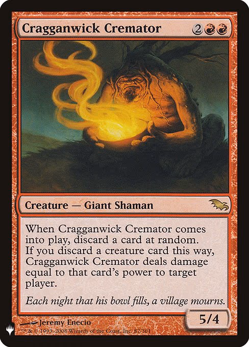 Cragganwick Cremator - R (87/301)