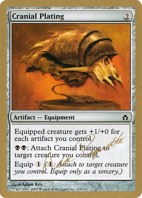 Cranial Plating - 2004 Aeo Paquette