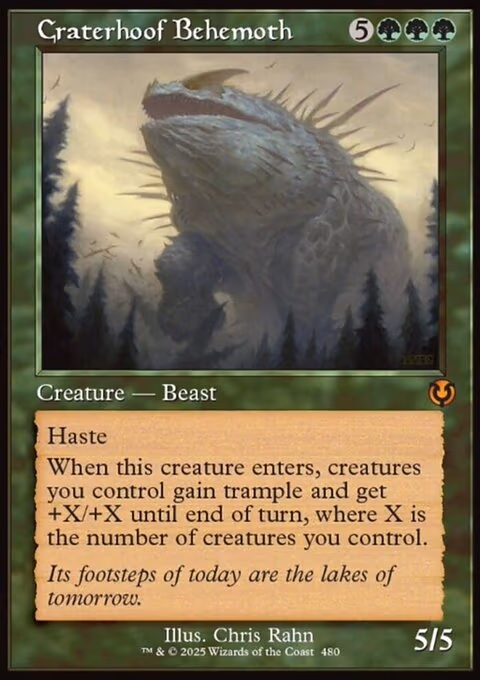 Craterhoof Behemoth (Retro Frame) - M (480)