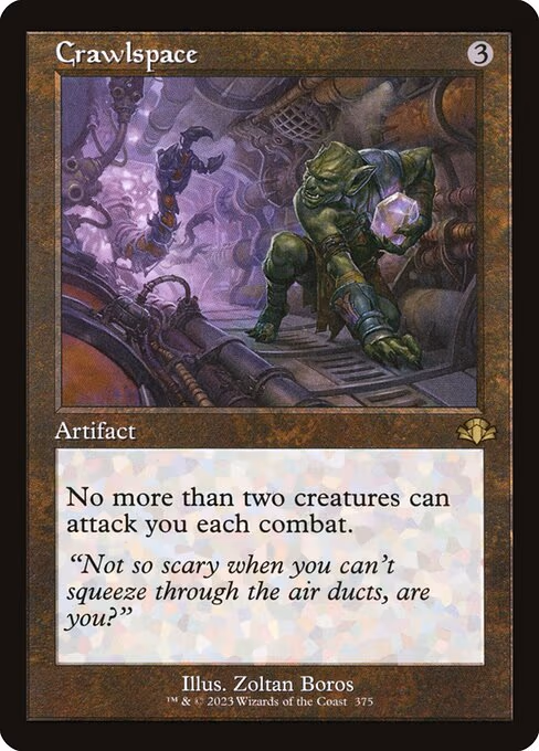 Crawlspace (Retro Frame) - R (375)