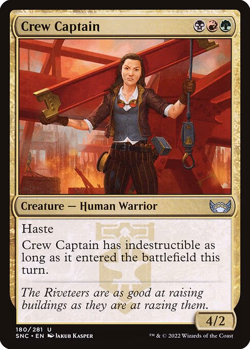 Crew Captain - U (180)