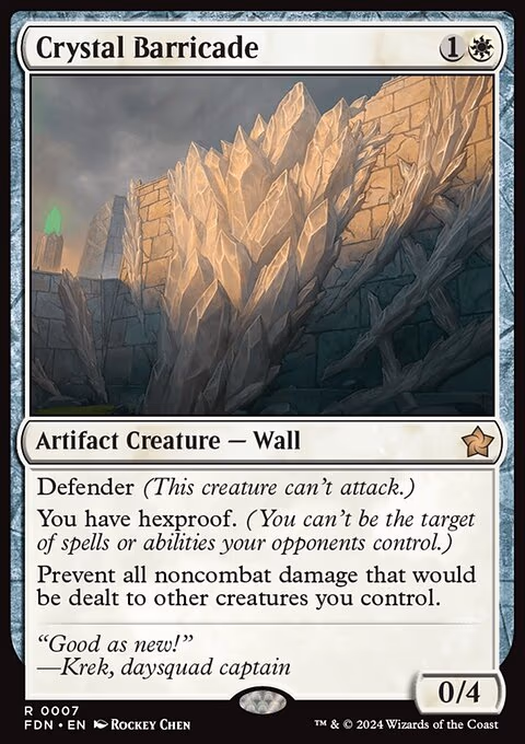 Crystal Barricade