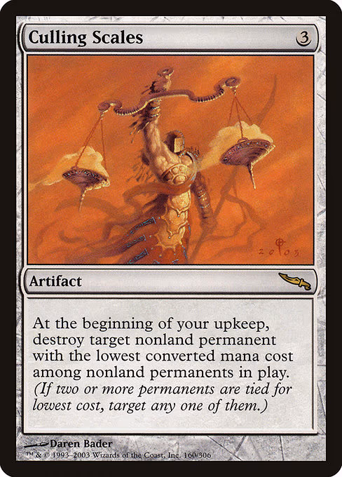 Culling Scales - R (160)