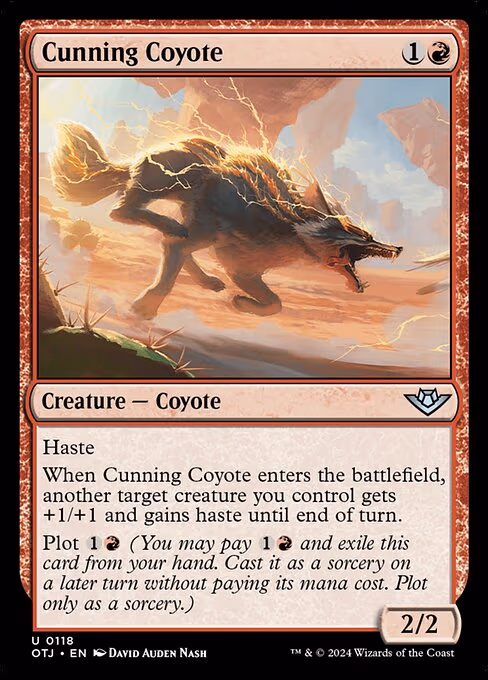 Cunning Coyote - U (118)