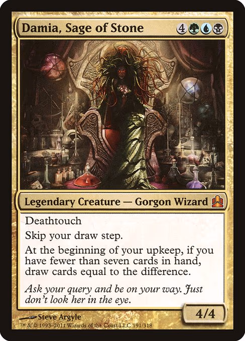 Damia, Sage of Stone