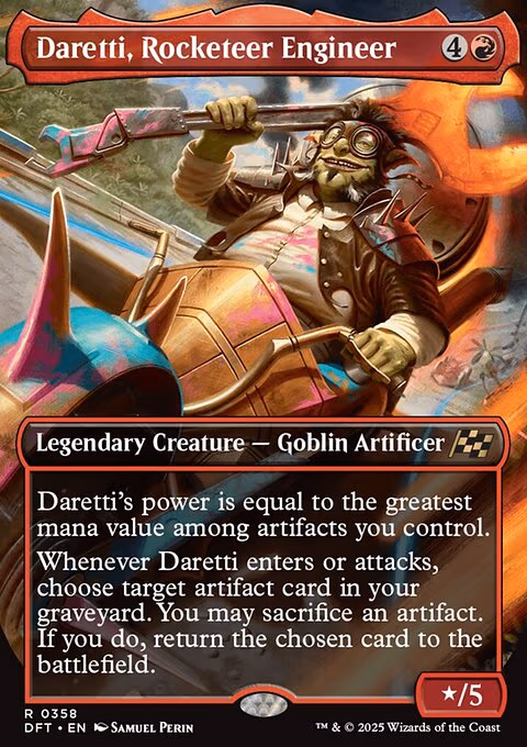 Daretti, Rocketeer Engineer