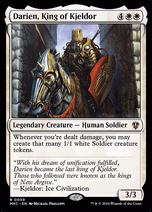 Darien, King of Kjeldor