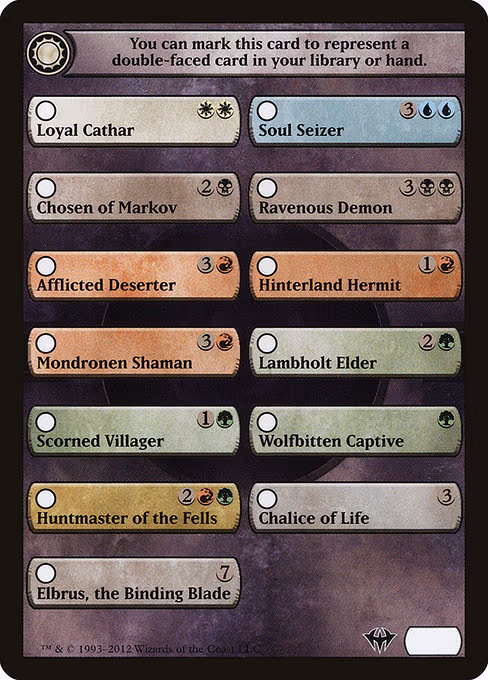 Checklist Card - Dark Ascension