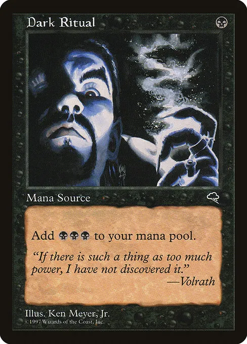Dark Ritual - C (118)