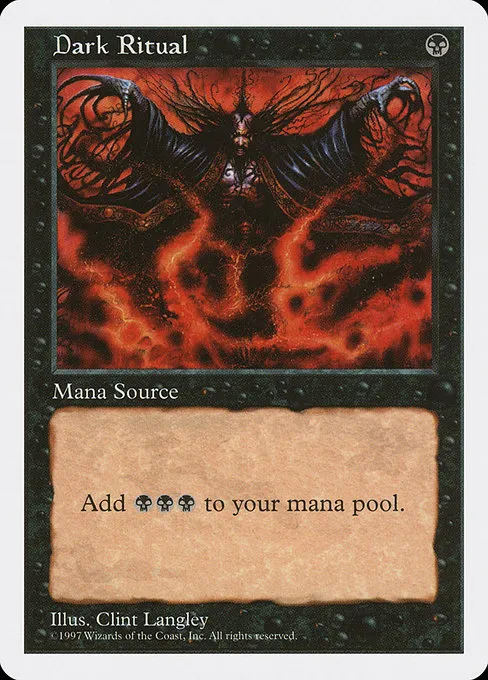 Dark Ritual - C
