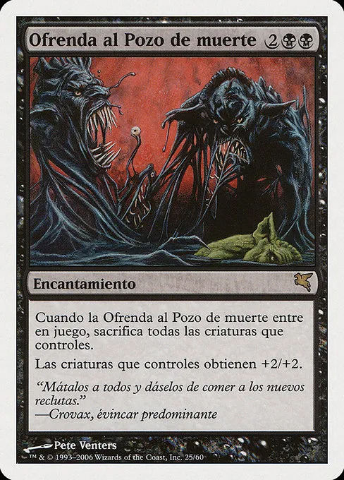 Death Pit Offering (Italian) - "Offerta per la Fossa della Morte"