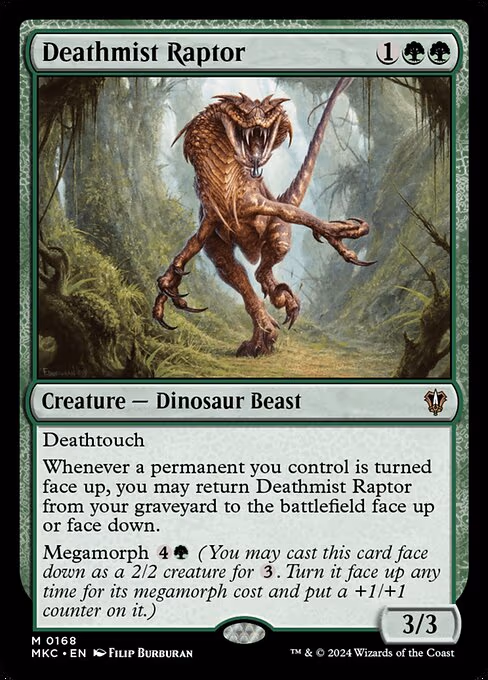 Deathmist Raptor - M (168)