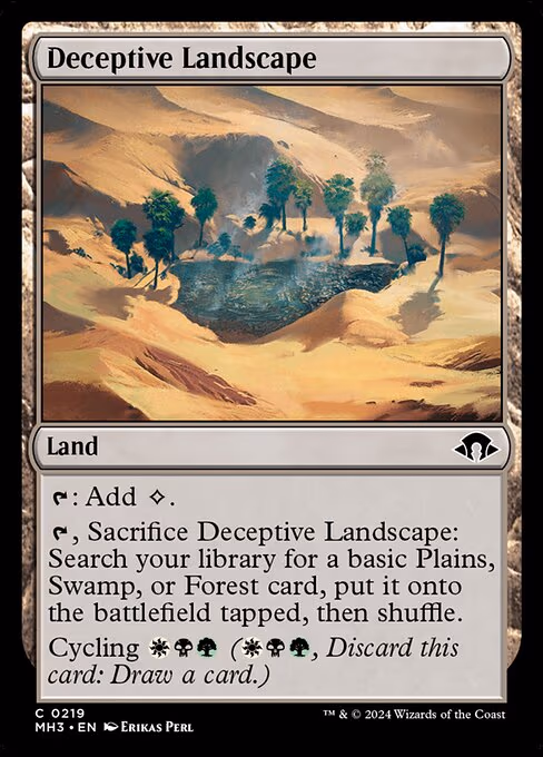 Deceptive Landscape