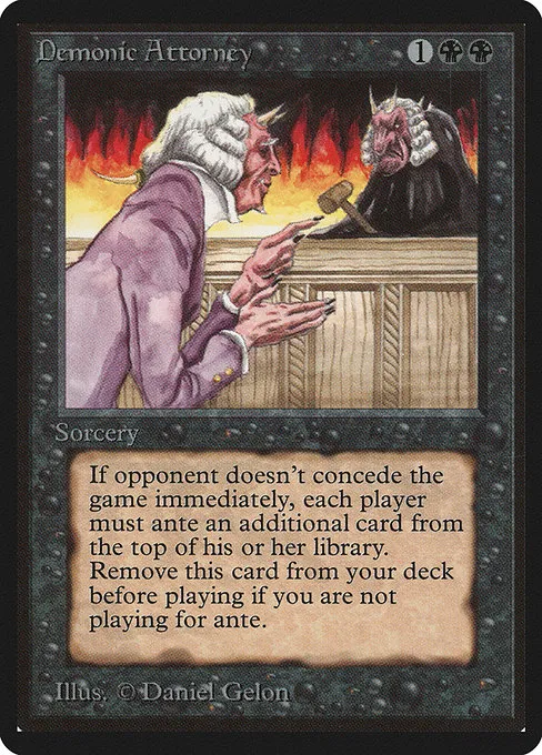 Demonic Attorney - R