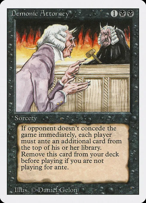 Demonic Attorney - R