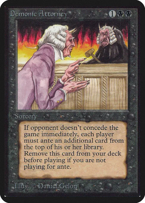 Demonic Attorney - R