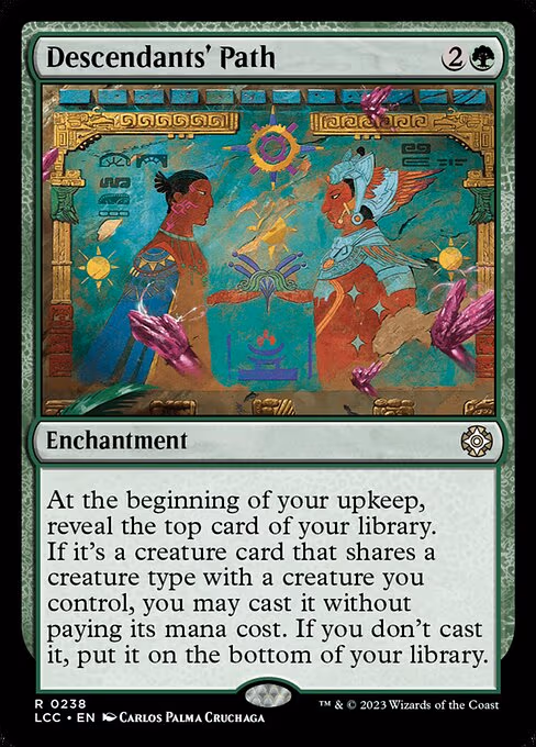 Descendants' Path