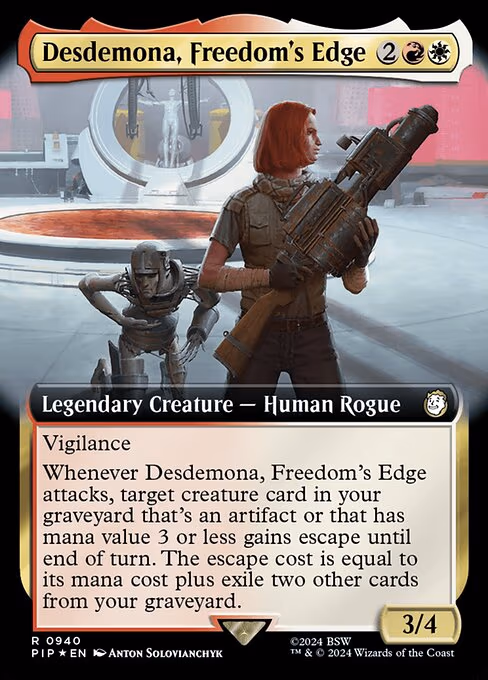 Desdemona, Freedom's Edge