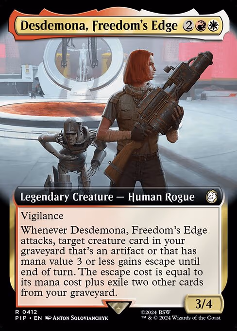 Desdemona, Freedom's Edge
